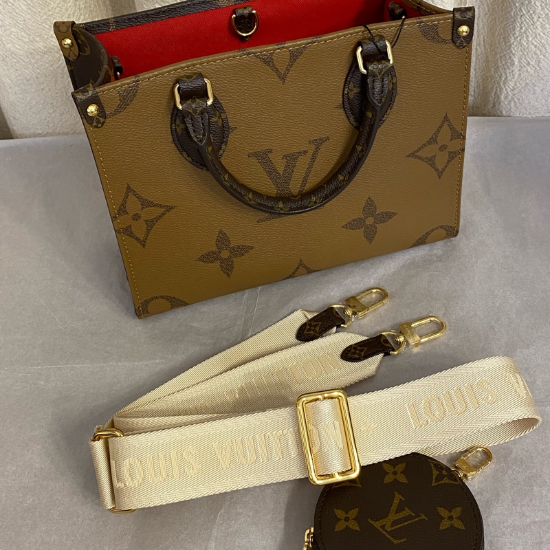 LOUIS VUITTON ONTHEGO 小號25 Tote手提单肩包-8
