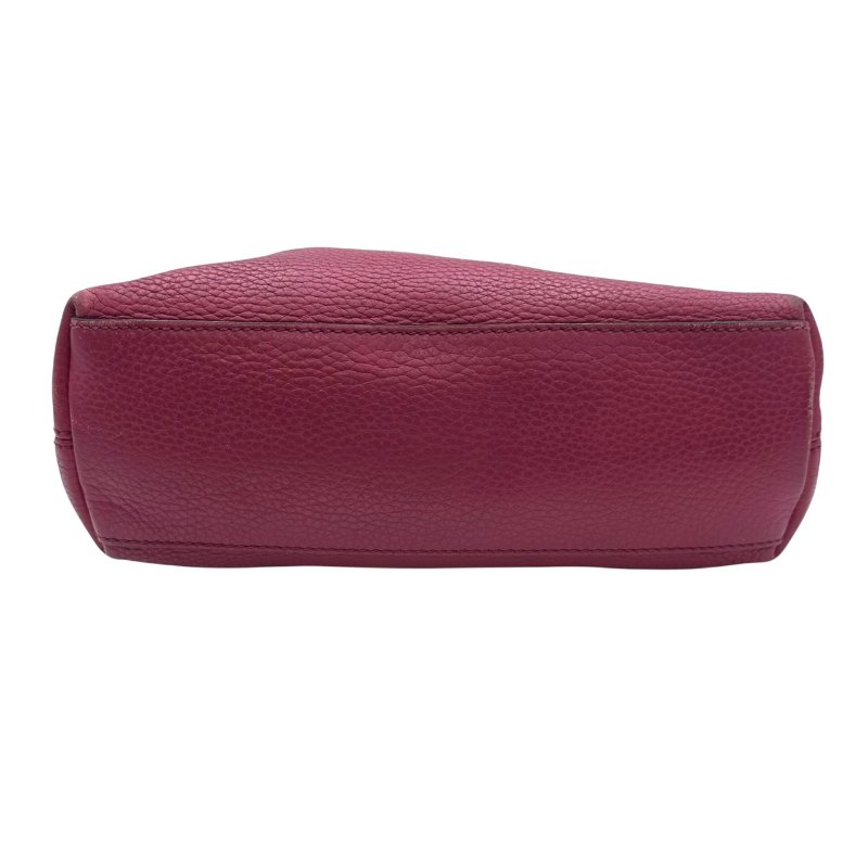 【美收精品】GUCCI 桃紅流蘇肩背包 B-793【隔月月中將轉賣至日本 上架期限30天】-4