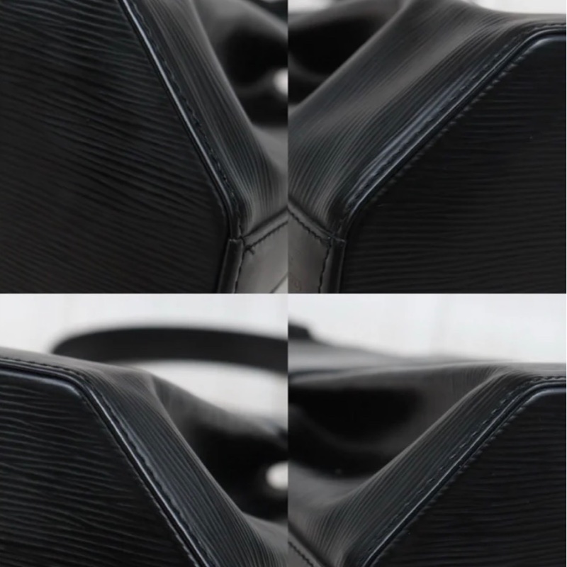 「JL精品代購」9新 LV 水波紋 黑色八角肩背包-4