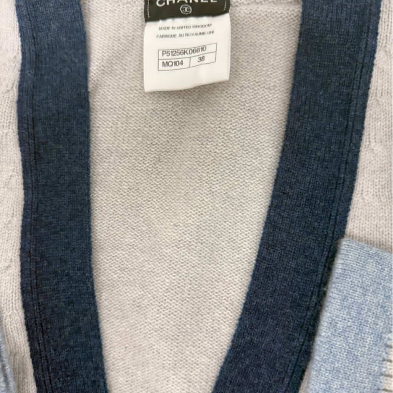 chanel針織外套香奈兒針織外套香奈兒經典上衣外套購於台灣專櫃保證真品chanel外套-2