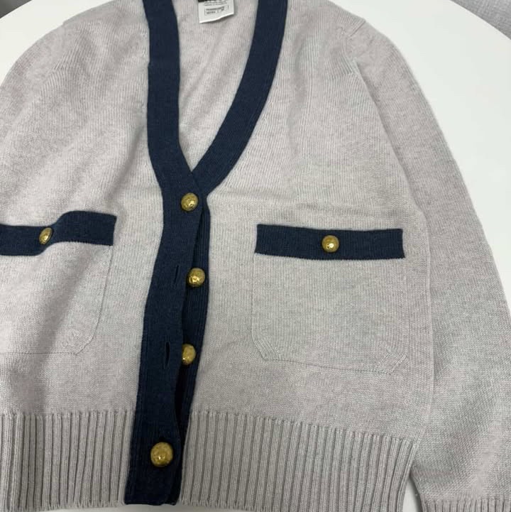 chanel針織外套香奈兒針織外套香奈兒經典上衣外套購於台灣專櫃保證真品chanel外套-4