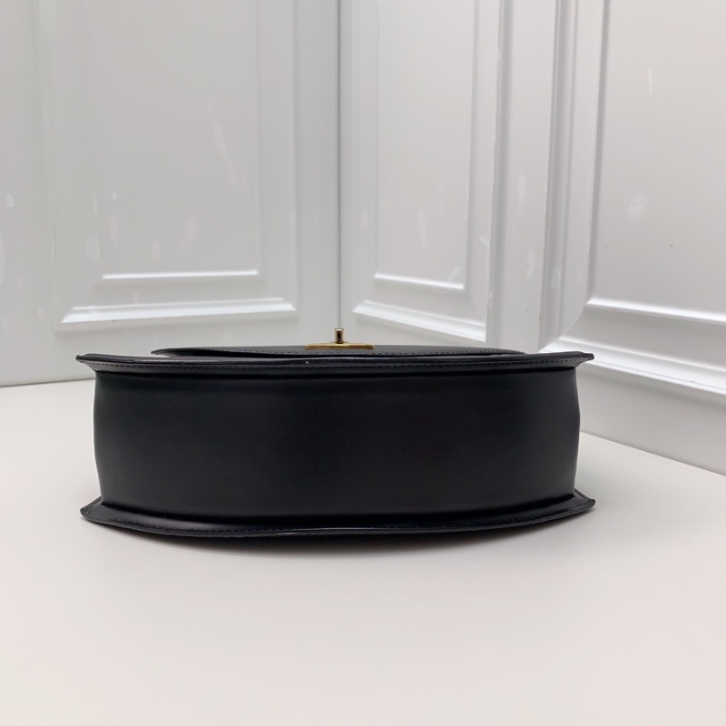 98新LV路易威登 經典中古水波紋黑色扇形兩用包 -7