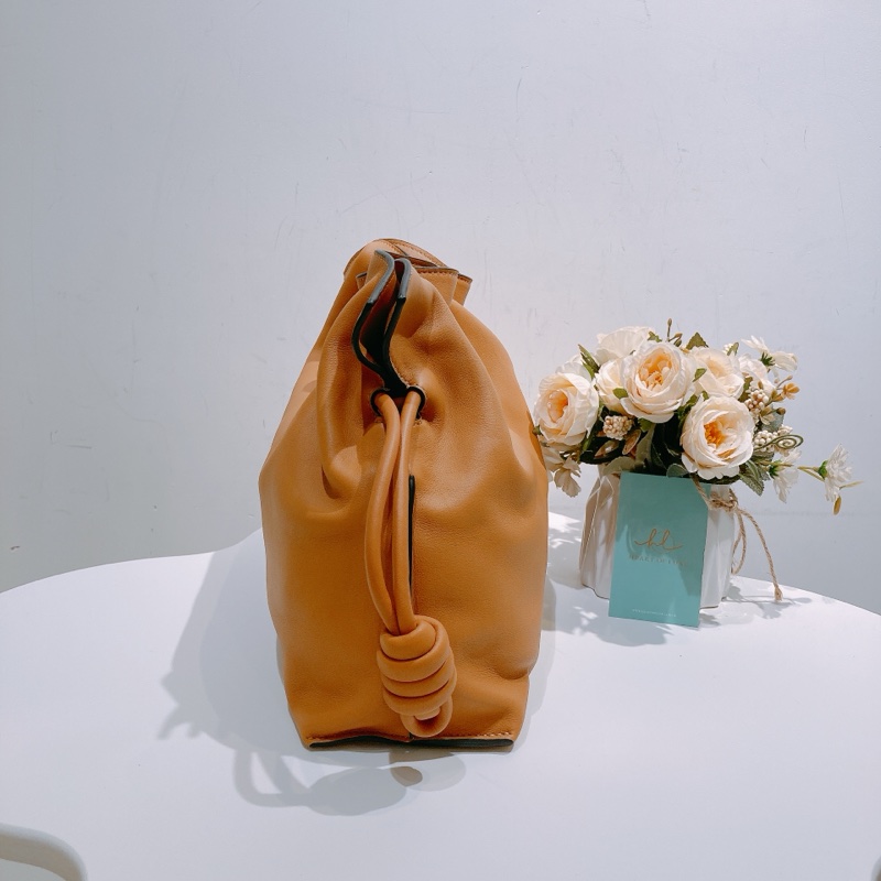 TW4452 Loewe 羅意威中號 肩背包Medium Flamenco Clutch BagWarm Desert-2