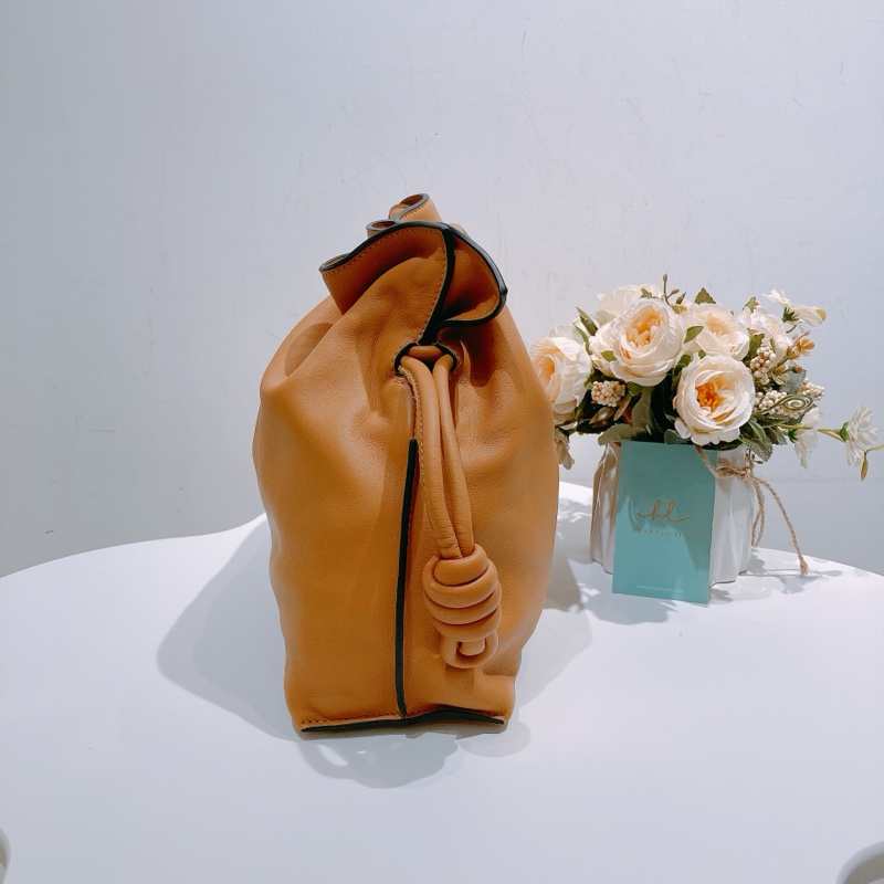 TW4452 Loewe 羅意威中號 肩背包Medium Flamenco Clutch BagWarm Desert-3