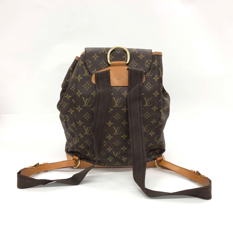 【二手精品】Louis Vuitton Monogram Montsouris GM 大號後背包 M51135 經典款(停產)-3