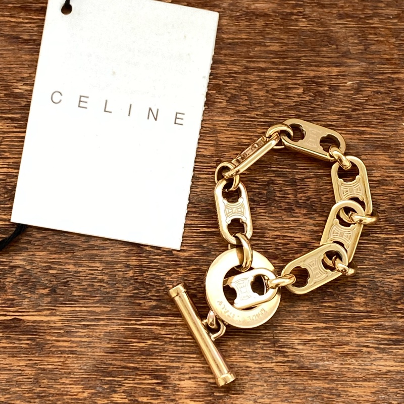 Celine 銅金色手鍊-1