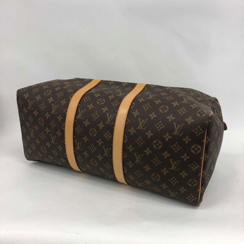 【二手精品】Louis Vuitton Monogram Keepall 50 經典旅行袋 M41426(附鎖頭鑰匙、吊牌)-10