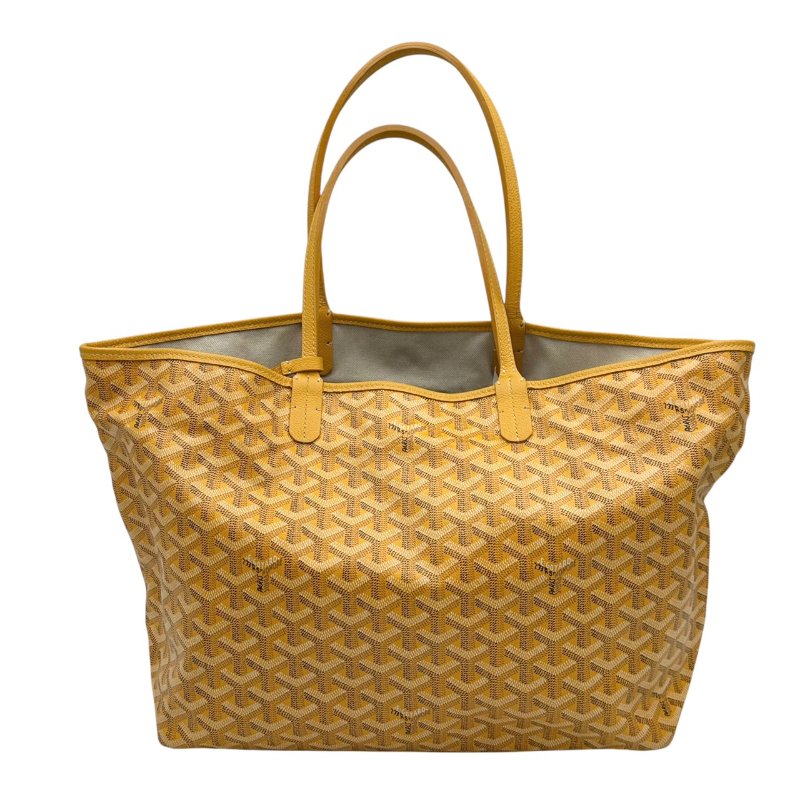 【美收精品】GOYARD 黃色老花手提袋 B-737【隔月月中將轉賣至日本 上架期限30天】-0