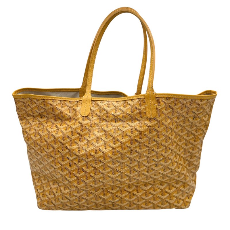 【美收精品】GOYARD 黃色老花手提袋 B-737【隔月月中將轉賣至日本 上架期限30天】-1