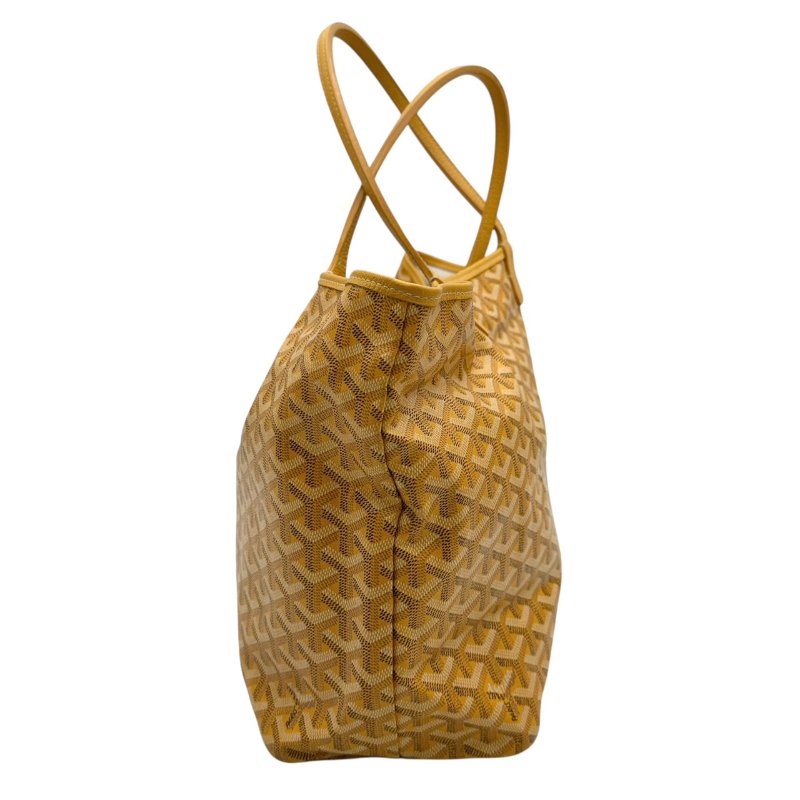 【美收精品】GOYARD 黃色老花手提袋 B-737【隔月月中將轉賣至日本 上架期限30天】-2