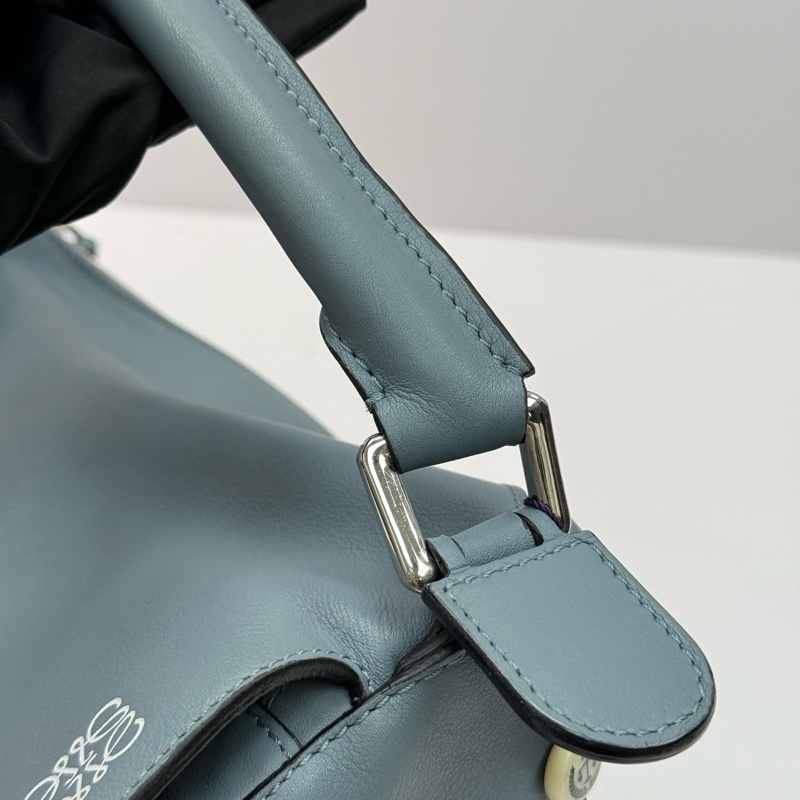 LOEWE/羅意威 puzzle幾何包 中號 霧霾藍色-6