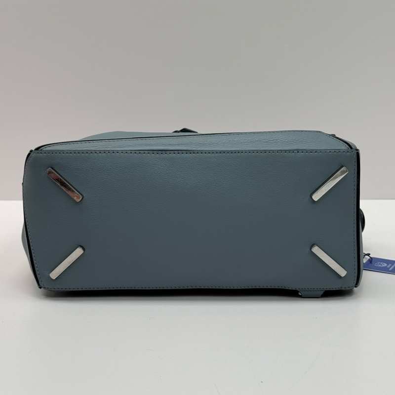LOEWE/羅意威 puzzle幾何包 中號 霧霾藍色-12
