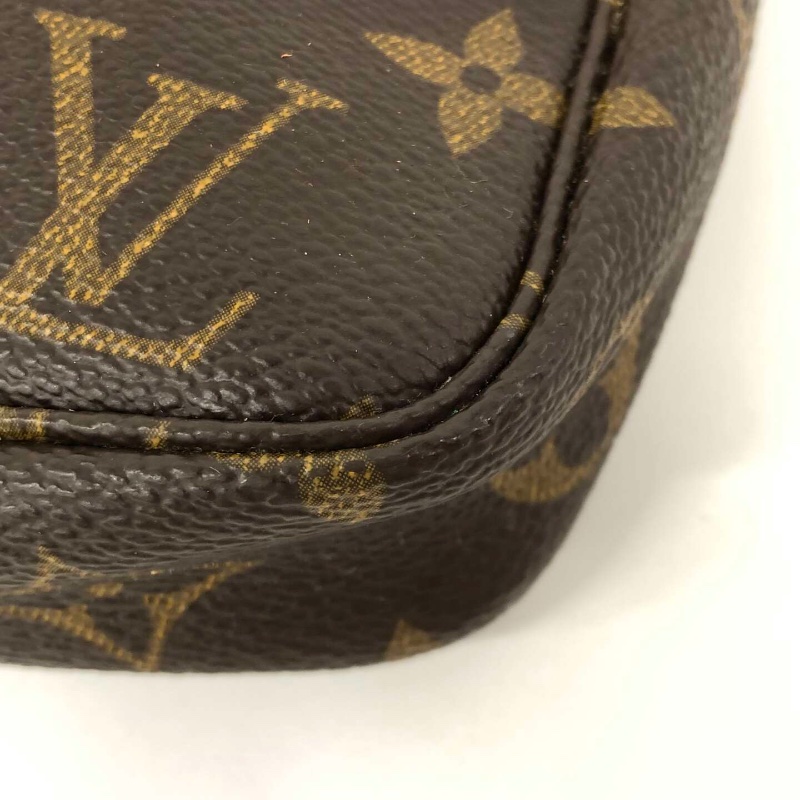 【二手精品】Louis Vuitton Monogram Pochette Accessoires M51980 麻將包 腋下包 經典停產款-2