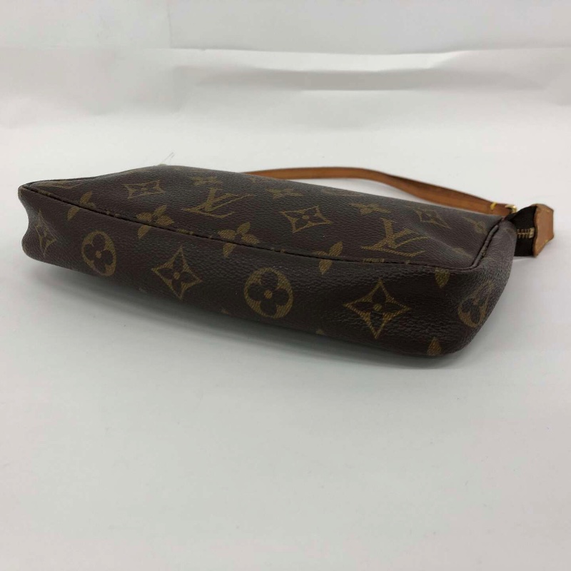 【二手精品】Louis Vuitton Monogram Pochette Accessoires M51980 麻將包 腋下包 經典停產款-10
