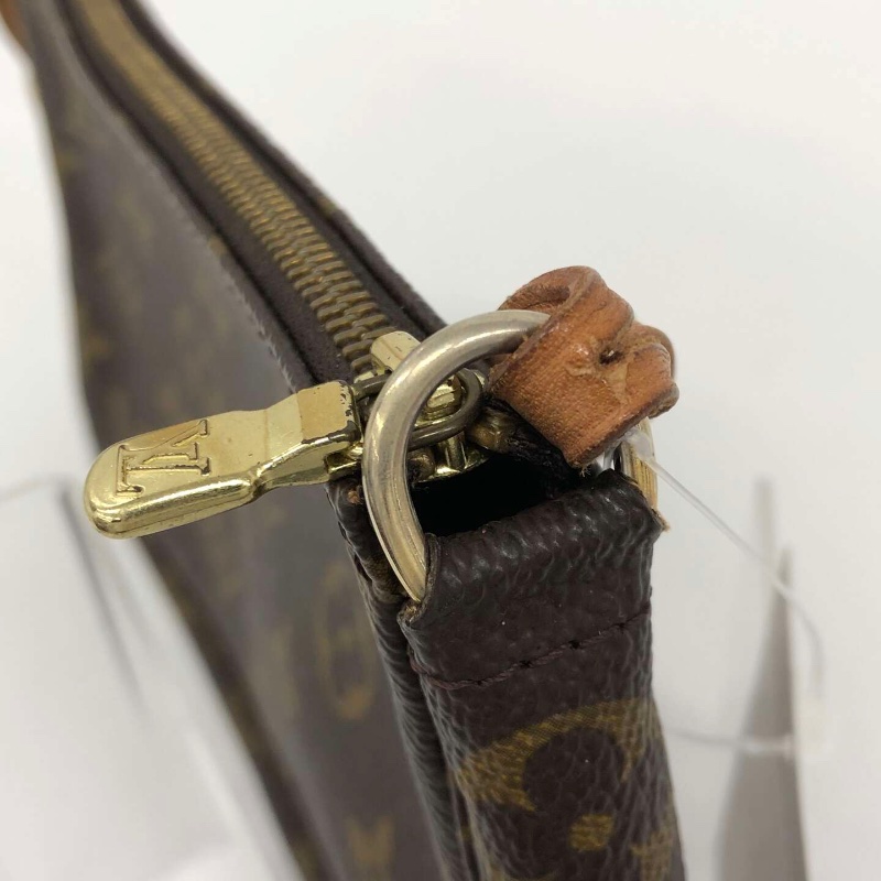 【二手精品】Louis Vuitton Monogram Pochette Accessoires M51980 麻將包 腋下包 經典停產款-13