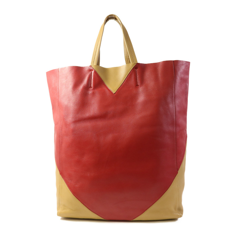 CELINE 羊皮皮革CABAS Tote Bag金扣手挽袋-1