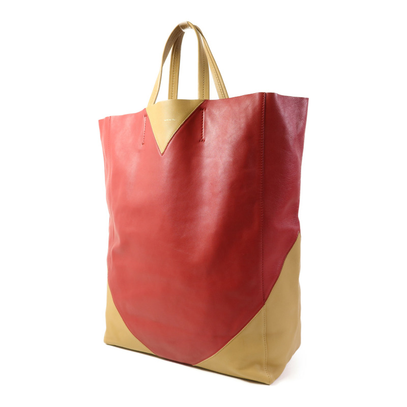 CELINE 羊皮皮革CABAS Tote Bag金扣手挽袋-2