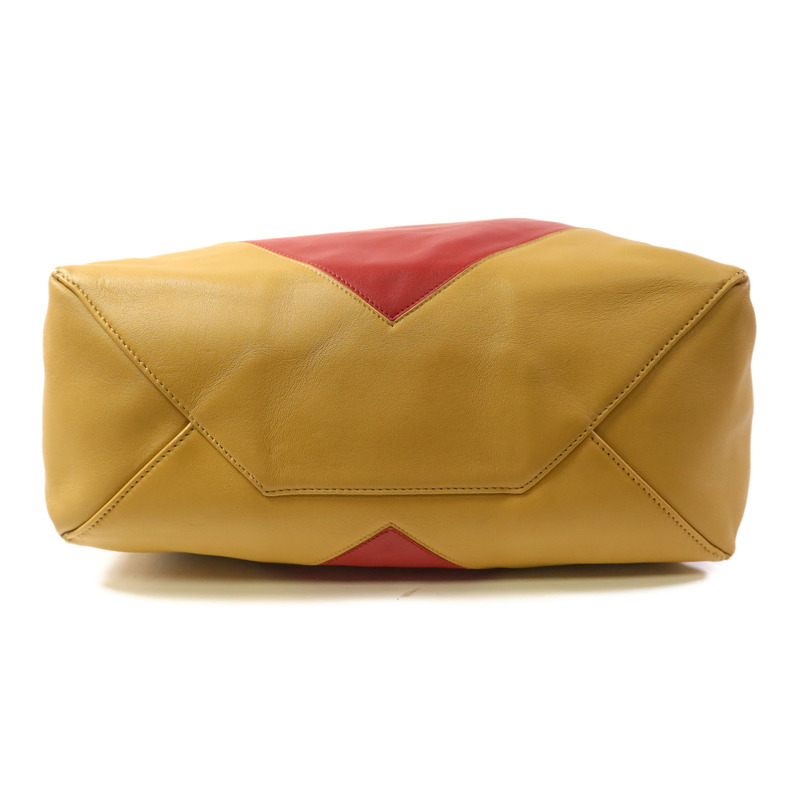 CELINE 羊皮皮革CABAS Tote Bag金扣手挽袋-3