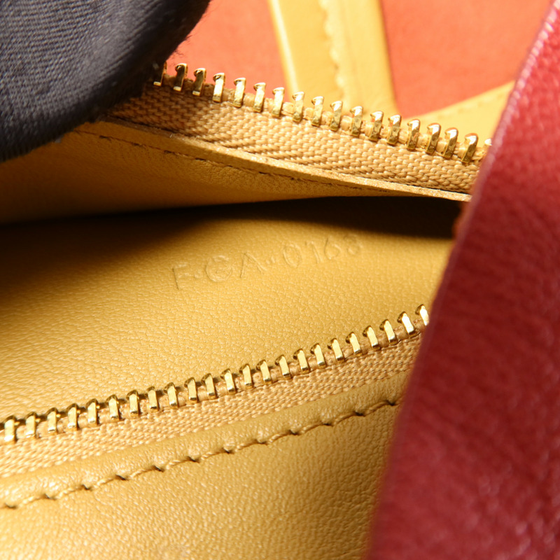 CELINE 羊皮皮革CABAS Tote Bag金扣手挽袋-7