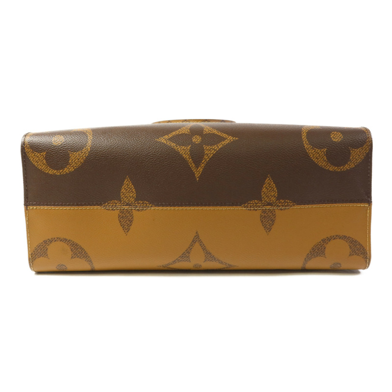 LOUIS VUITTON Monogram Giant On The Go MM金扣手挽肩背兩用袋-3