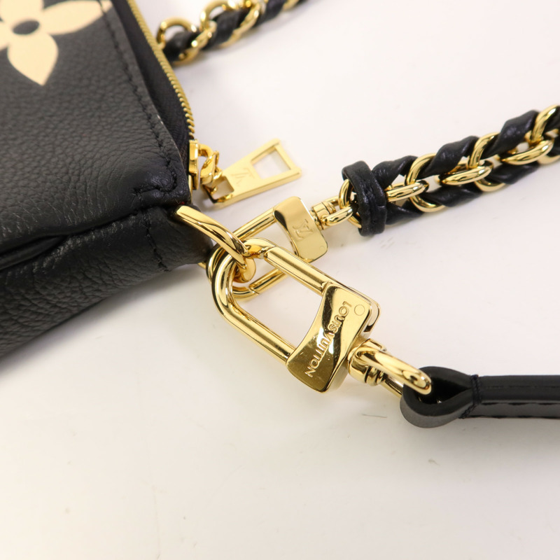 LOUIS VUITTON Monogram Empriente Multi Pochette Accessoires金扣手挽肩背兩用袋-8