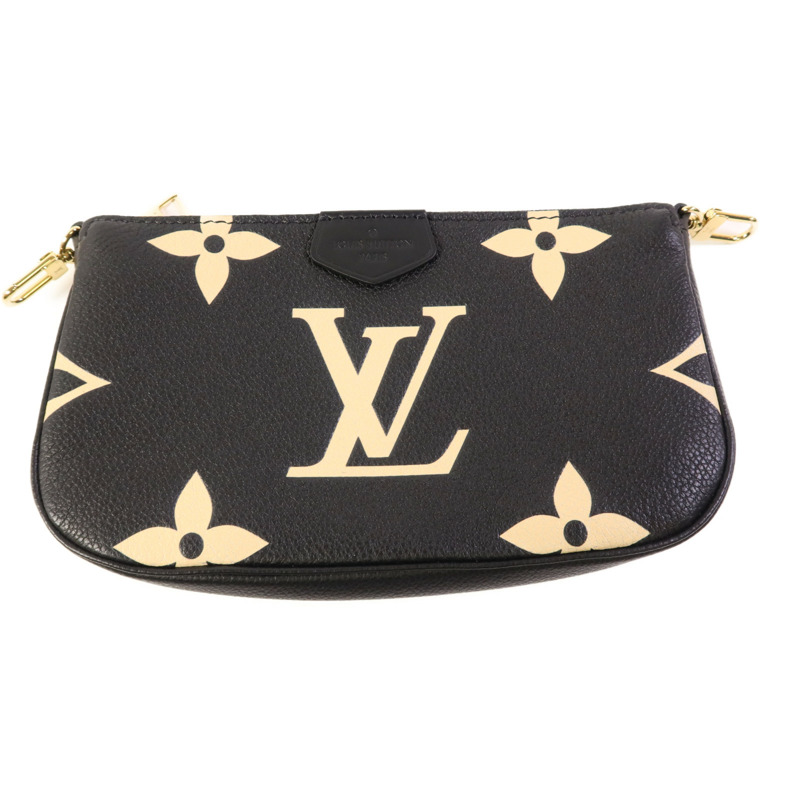 LOUIS VUITTON Monogram Empriente Multi Pochette Accessoires金扣手挽肩背兩用袋-13