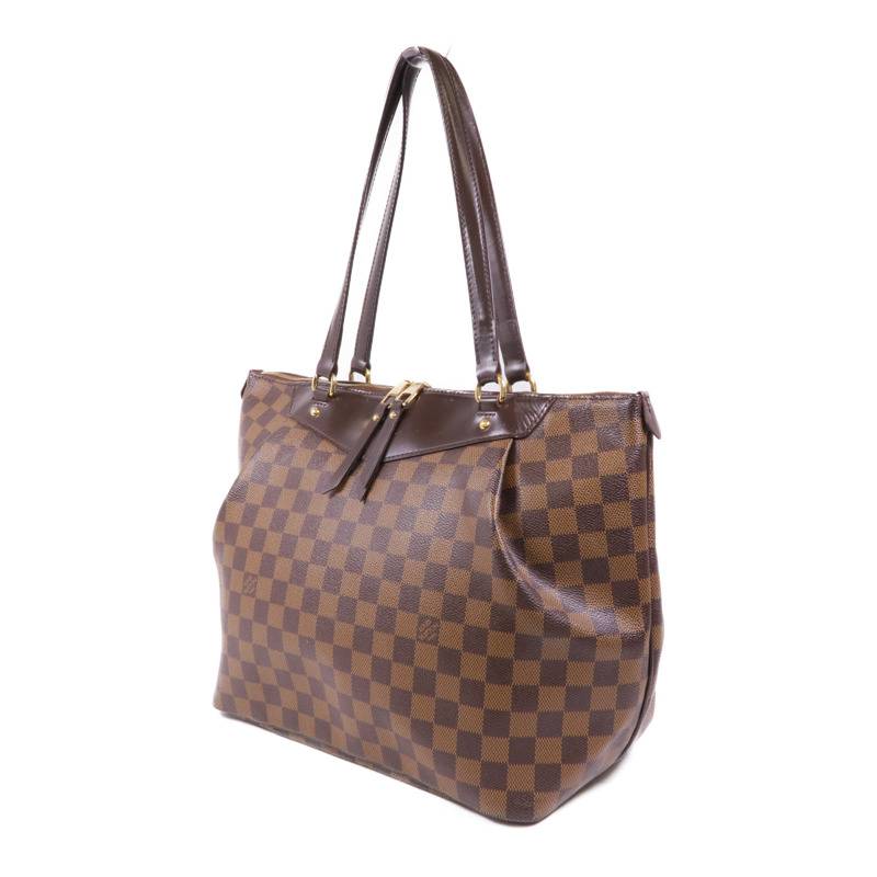 LOUIS VUITTON Damier Westminster GM金扣肩背袋-2