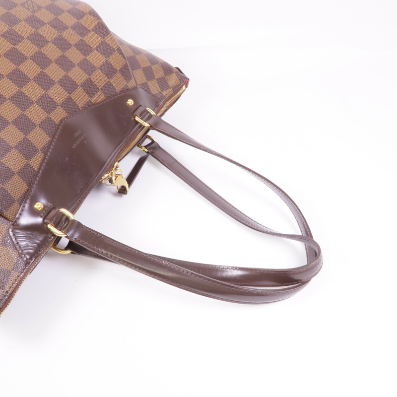 LOUIS VUITTON Damier Westminster GM金扣肩背袋-7