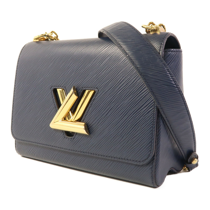 LOUIS VUITTON Epi Twist MM金扣鏈帶肩背袋-2