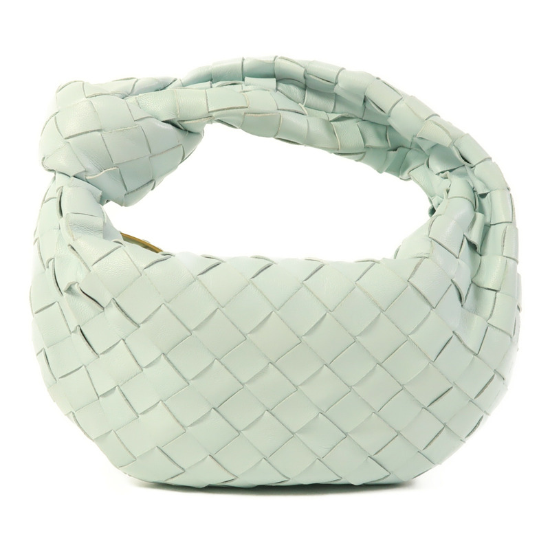 BOTTEGA VENETA 羊皮皮革Jodie金扣手挽袋-0