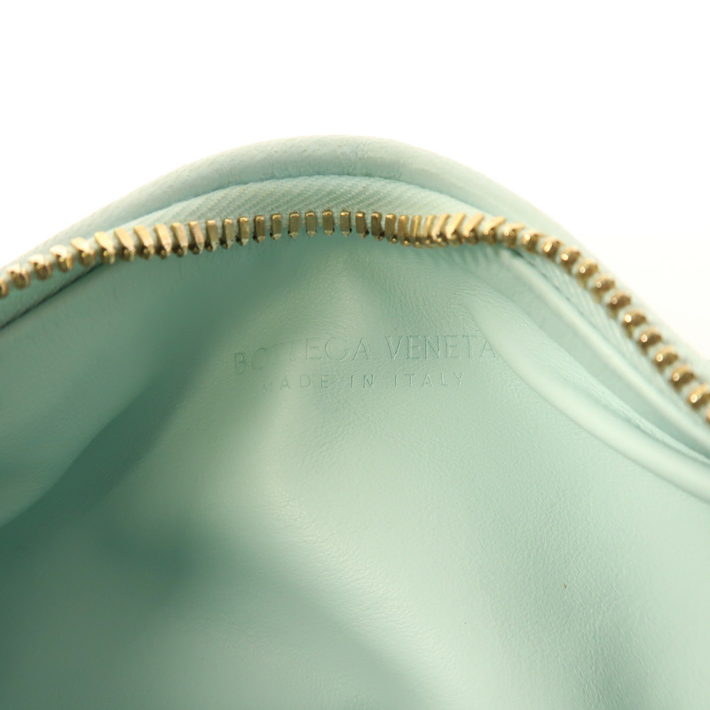 BOTTEGA VENETA 羊皮皮革Jodie金扣手挽袋-5