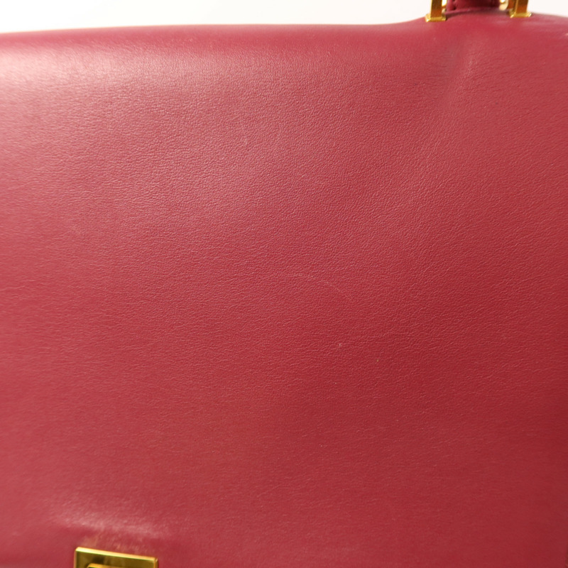 CELINE 牛皮皮革Trapeze金扣手挽肩背兩用袋-15