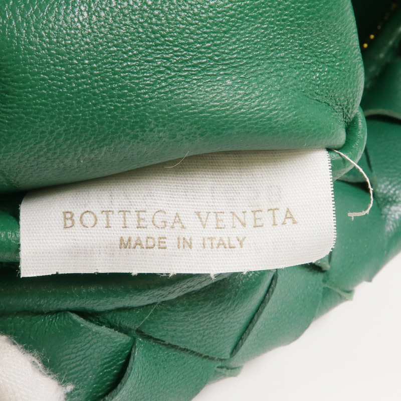 BOTTEGA VENETA 牛皮皮革Mini Jodie金扣手挽袋-6