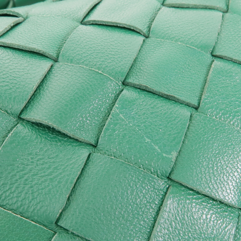 BOTTEGA VENETA 牛皮皮革Mini Jodie金扣手挽袋-14