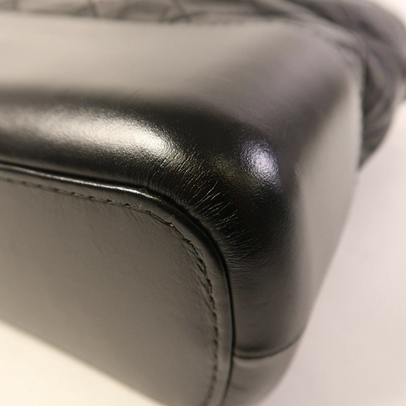 CHANEL 牛皮皮革Gabrielle Large鏈帶肩背袋-8