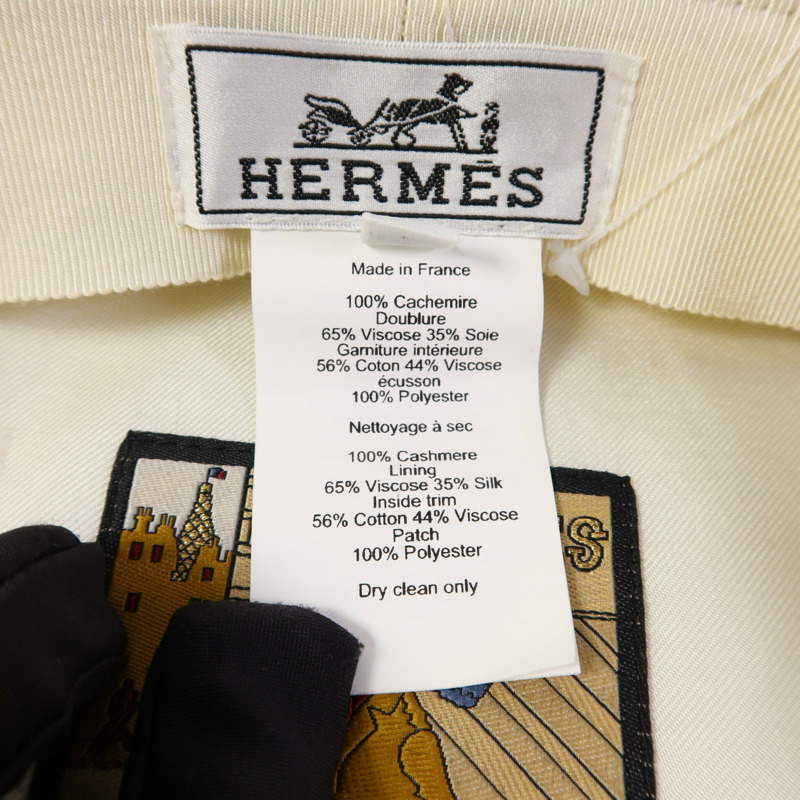 HERMES 【萬聖節商品】羊絨Vauban Milano Cap帽子-7