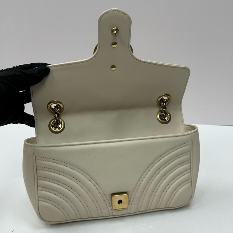 Gucci古馳 馬蒙 26 單肩斜挎包-5