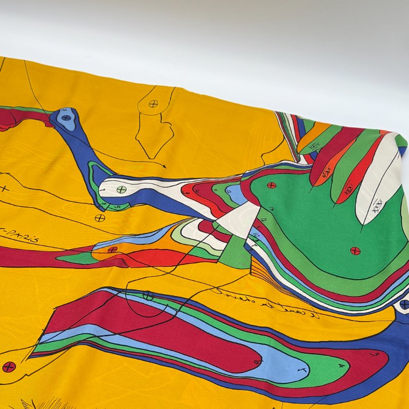 HERMES 愛馬仕 Carré 140 達文西飛馬 披肩 圍巾 方巾-1