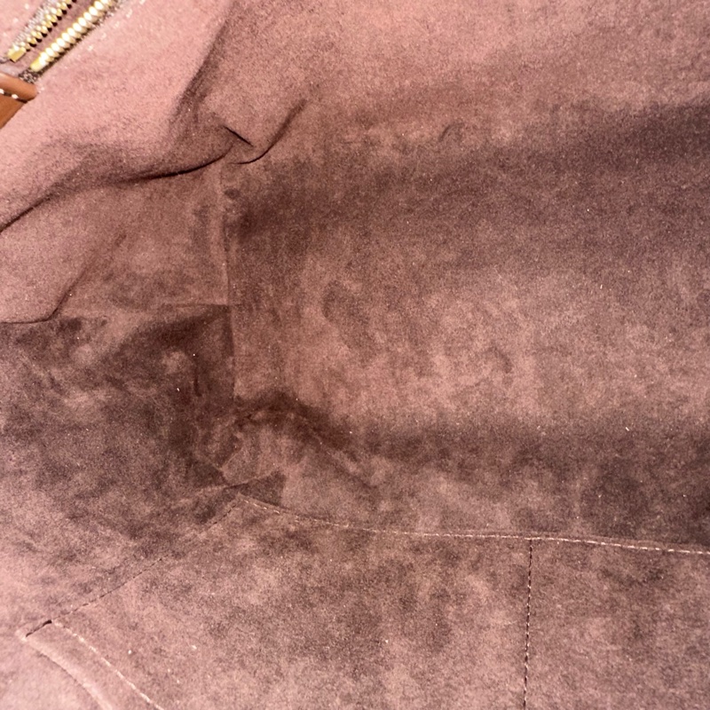 LV N41215 咖棋盤格金釦托特包-28