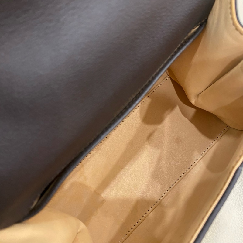 Delvaux Brillant mini 底長約20 巧克力色 有保卡和鏡子-8