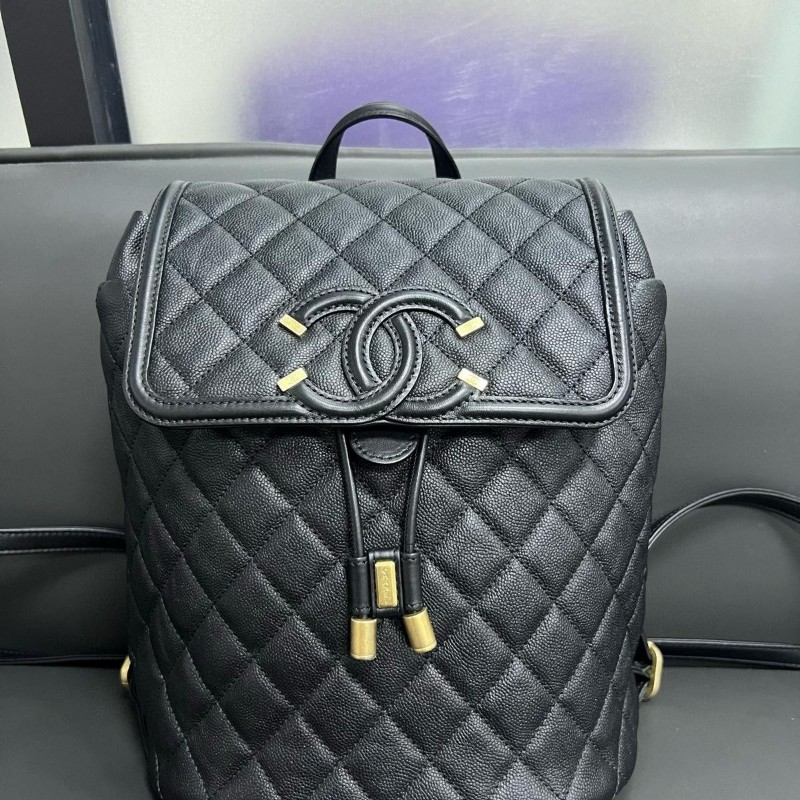Chanel vanity backpack small-4