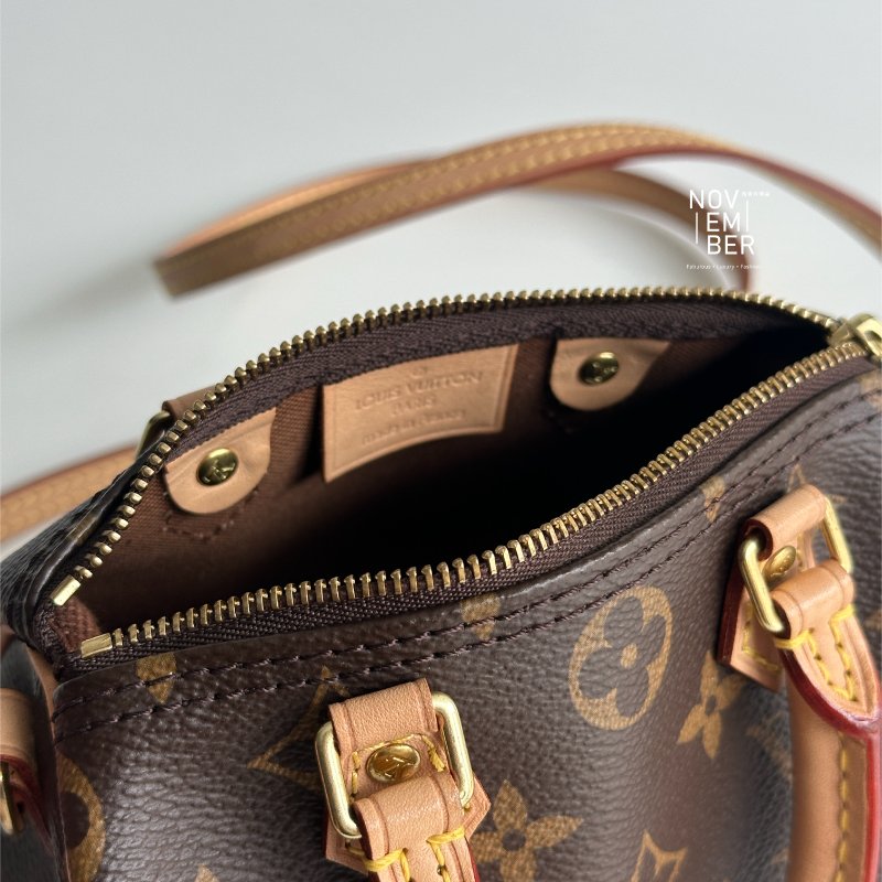 經典款🤎 Louis Vuitton LV 路易威登 Speedy Nano 斜背包-5