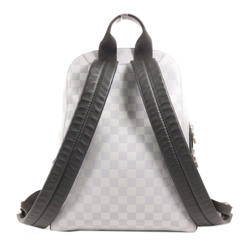LOUIS VUITTON Damier Infini Campus Rucksack銀扣背包-1