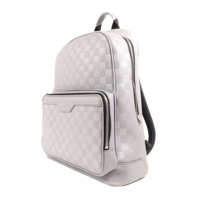 LOUIS VUITTON Damier Infini Campus Rucksack銀扣背包-2