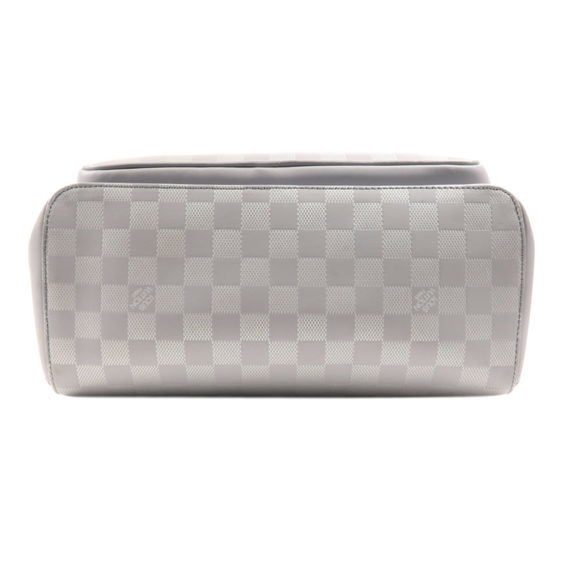 LOUIS VUITTON Damier Infini Campus Rucksack銀扣背包-3