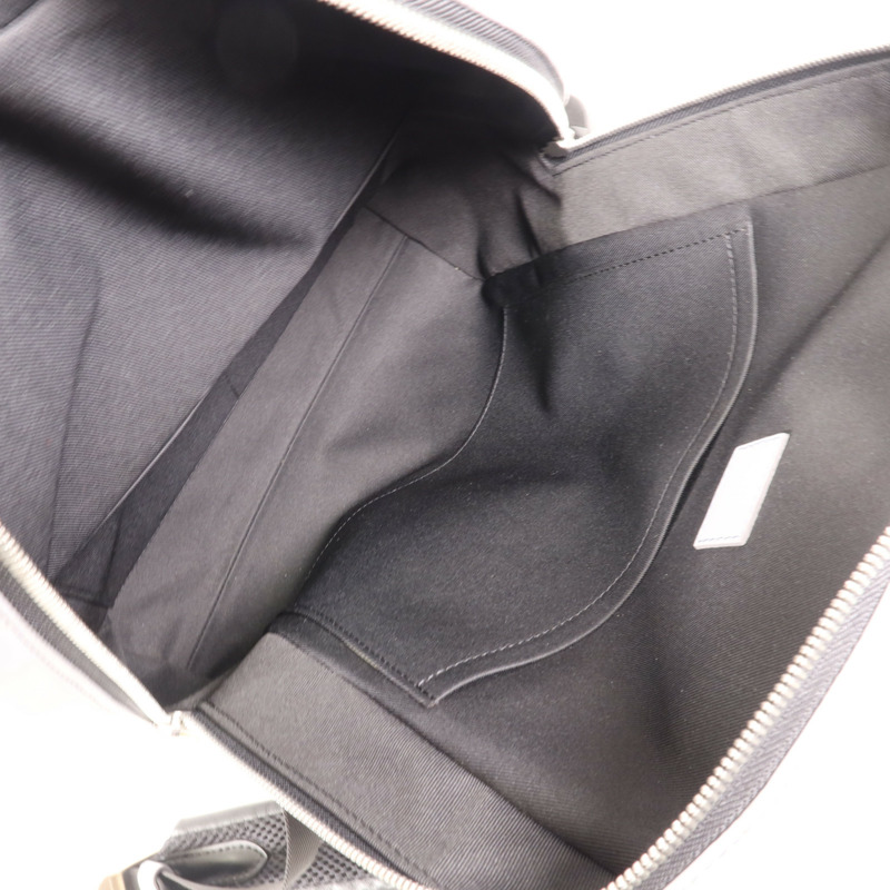 LOUIS VUITTON Damier Infini Campus Rucksack銀扣背包-4