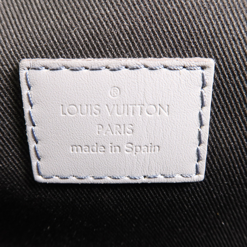 LOUIS VUITTON Damier Infini Campus Rucksack銀扣背包-5