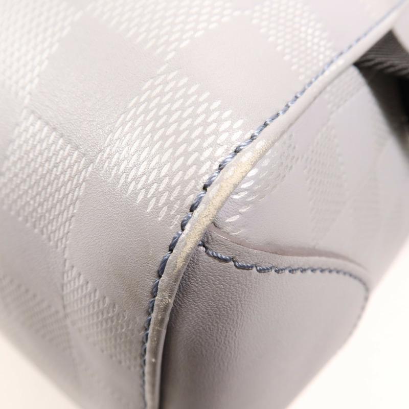 LOUIS VUITTON Damier Infini Campus Rucksack銀扣背包-10