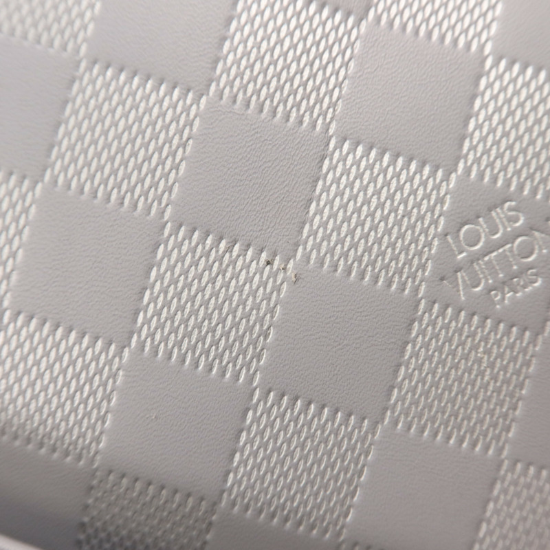 LOUIS VUITTON Damier Infini Campus Rucksack銀扣背包-12