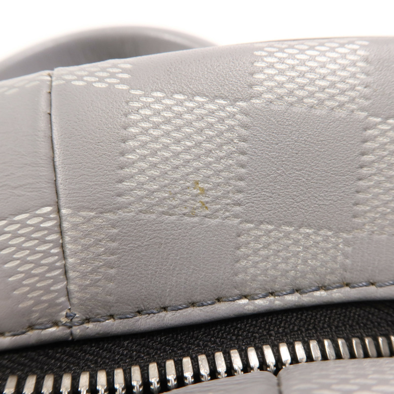 LOUIS VUITTON Damier Infini Campus Rucksack銀扣背包-15